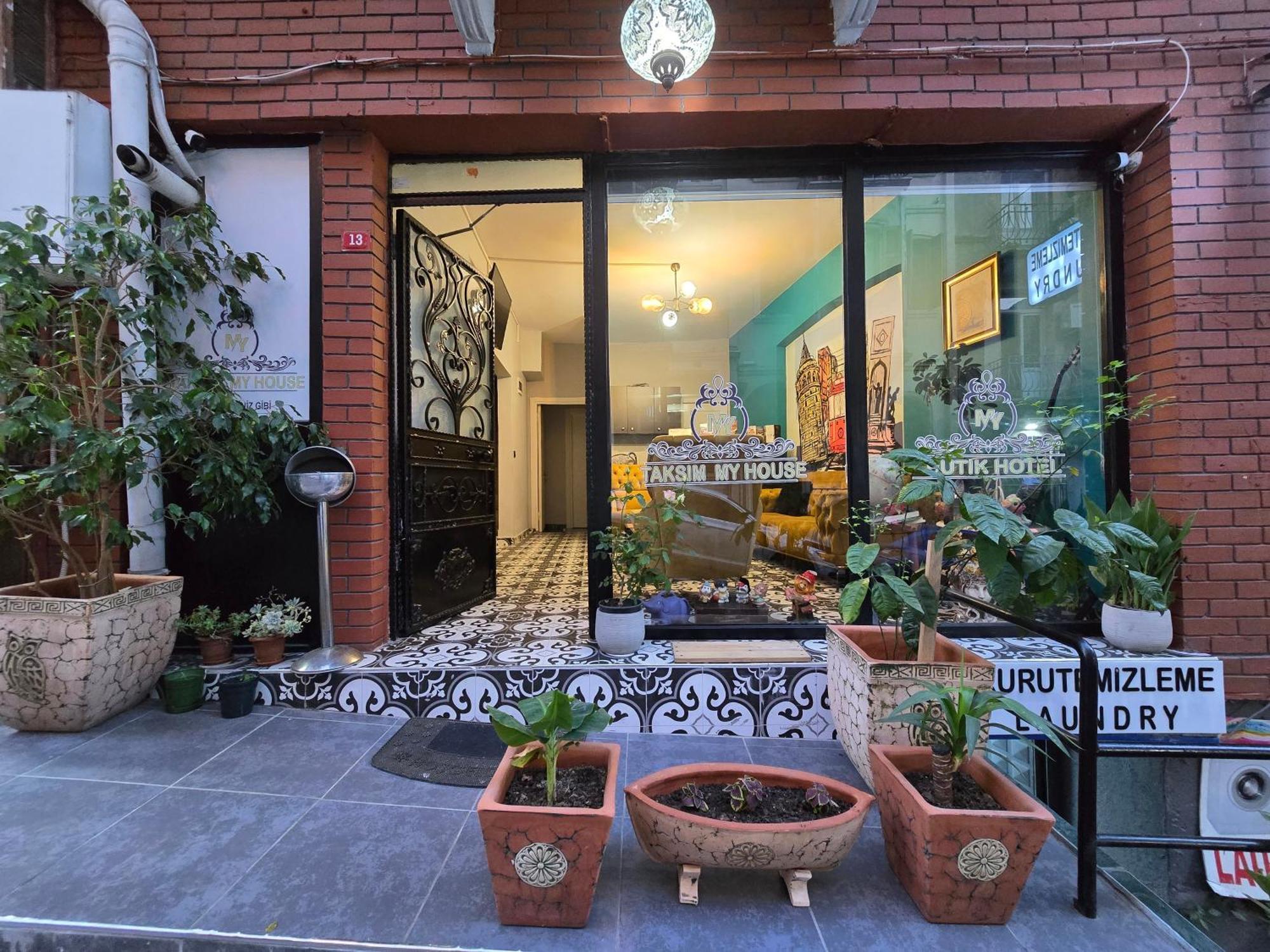 Taksim My House Butik Otel Istanbul Exterior foto